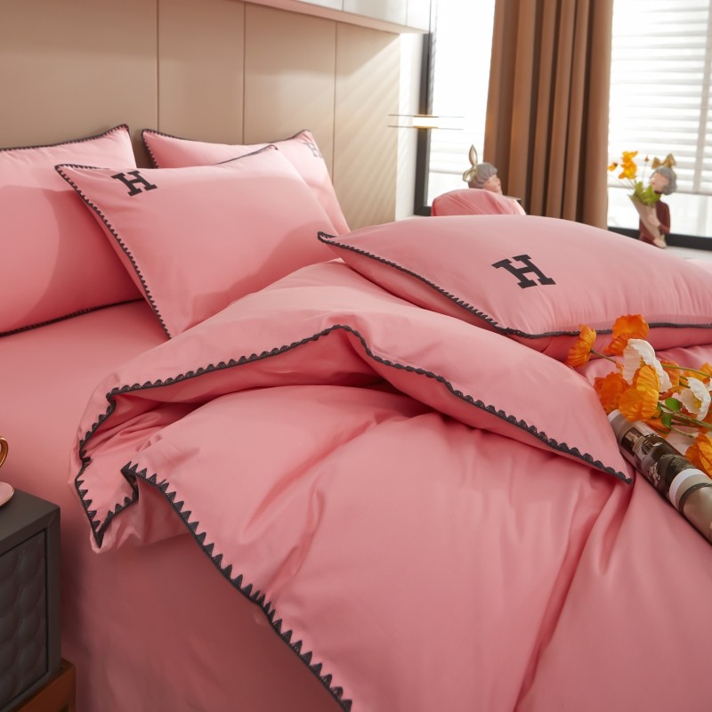 轻奢简约大牌床上四件套100支全棉被套纯棉床单2026新款高级床品
