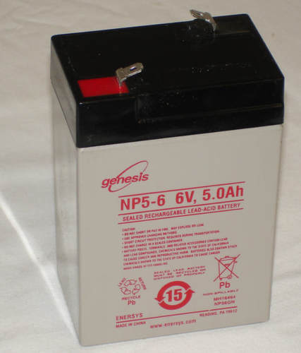 genesis NP4-6 NP4.5-6 NP5-6 6V4AH 6V4.5AH 6V5A照明蓄电池