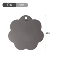 1 кусок цветочного серого