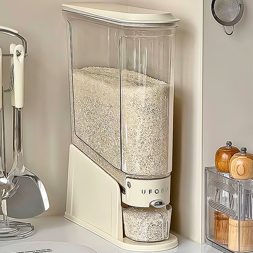 日本2025新款防虫防潮按压式米桶