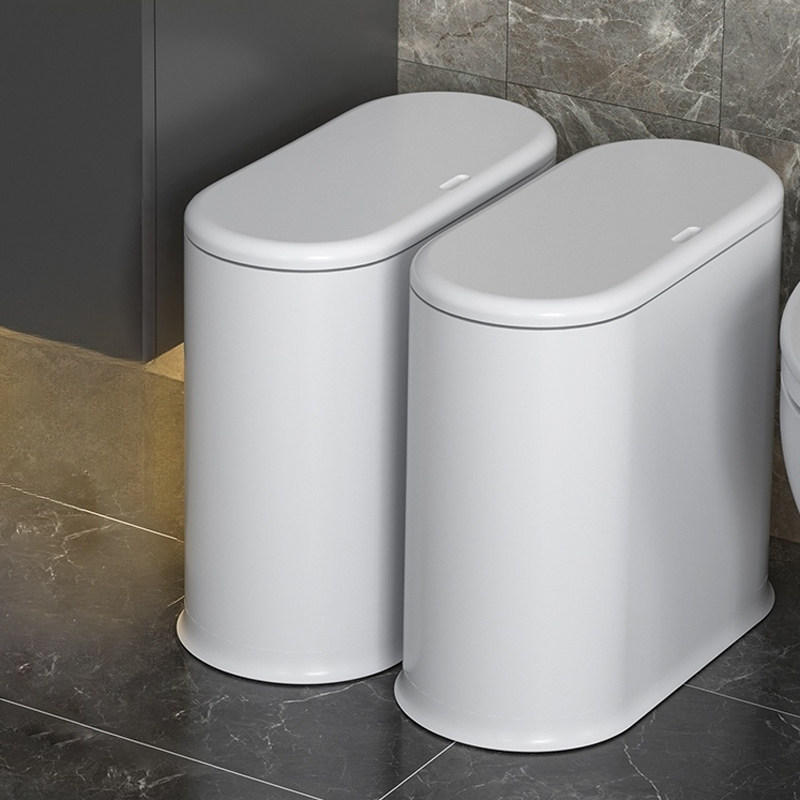 日本洗手间垃圾桶浴室垃圾桶卫生间夹缝厕纸桶厕所专用不脏手纸篓
