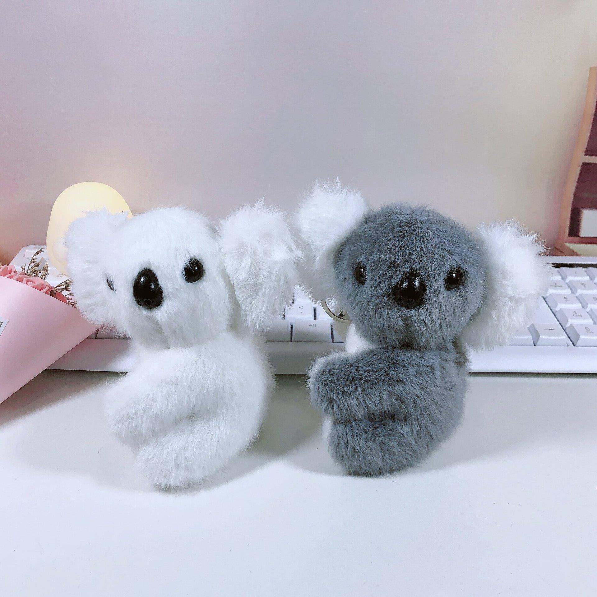 爆款树袋熊考拉书包挂件男女情侣钥匙扣可爱毛绒包车挂饰礼物