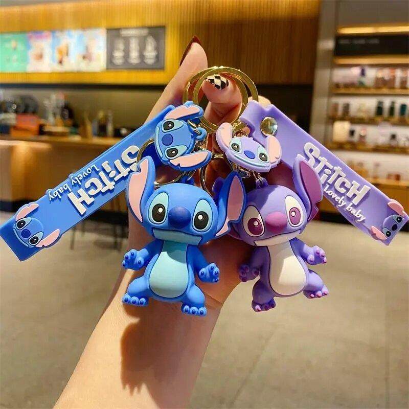 卡通软胶史迪仔立体公仔钥匙扣包挂饰可爱情侣夜市地推小礼品