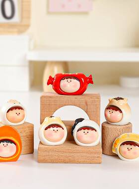 新品早餐莉莉丝仿真美食萌粒公仔 diy装饰品配件树脂工艺品小摆件