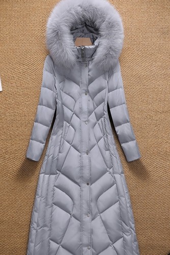 2025新款羽绒棉服女超长款上档次韩版修身加厚长款羽绒棉服到脚踝