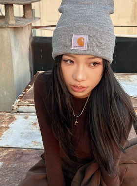 正品现货 Carhartt 卡哈特冷帽工装秋冬保暖针织毛线帽男女情侣潮