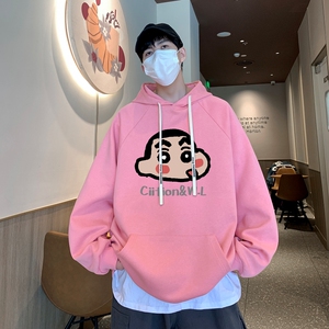 HC7296P55控88加绒65华棉插肩袖420克抖音直播高品质连帽卫衣图片