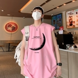 TW6997P28重磅250克直播品质无袖背心无袖T男士篮球t恤个性运动，男装T恤，星座510A-5