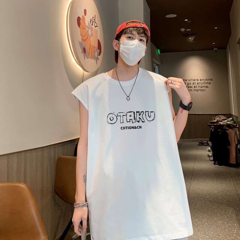 TW7011P28重磅250克直播品质无袖背心无袖T男士篮球t恤个性运动,男装T恤,星座510A-5