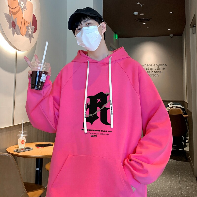 HC7309P55控88华棉插肩袖420克抖音直播高品质连帽卫衣,男装卫衣,星座510A-5
