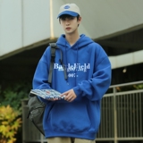 L6213P50秋新品连帽印花宽松棉卫衣长袖外穿卫衣潮牌男装男士外套，男装卫衣，星座510A-5