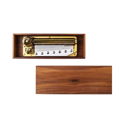 雷曼士RHYMES八音盒悦耳私人定制男女友情侣心意礼物木质八音琴