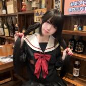 黑红粗一本水手服校供jk制服中长裙套装 桔梗原创正版 乾园寺高