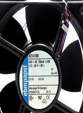 德国EBM papst 4214NH 24V 12038 12CM风扇 120*38轴流风扇