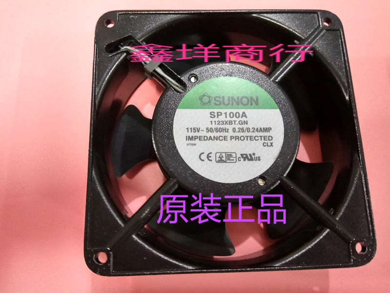 全新台湾建准SUNON120*120*38MM 115V SP100A 1123XBT.GN风扇