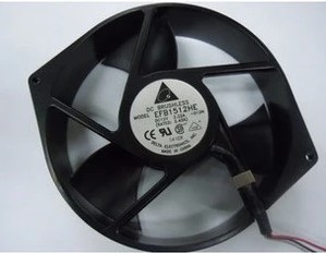 设备暴力金属散热风扇 台达EFB1512HE 12V 2.22A 17CM直流大风量