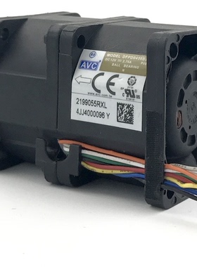 正品全新DFPD0456B2U 4056 4CM厘米增压1U服务器12V2.76A暴力散热