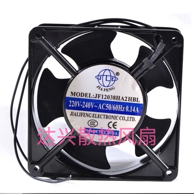 小型轴流风机 排风扇 滚珠轴承 120*120*38 JF12038HA2HBL AC220V