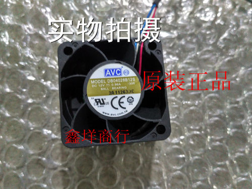 AVC DB04028B12S 4028 12V 0.96A 4CM厘米 4线暴力服务器散热风扇