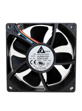 QUR0812SH 全新  8025 12V 0.5A PWM调速 8CM/厘米高速风扇