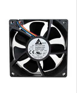 QUR0812SH 全新  8025 12V 0.5A PWM调速 8CM/厘米高速风扇