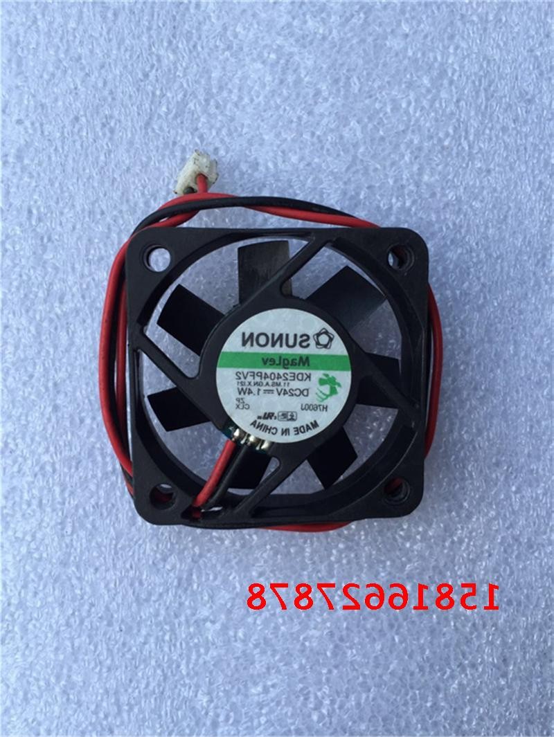 原装建准 SUNON 4010 4cm KDE2404PFV2 24V 1.4W 风扇