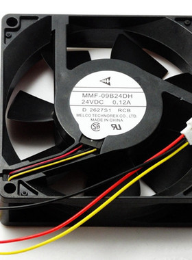 全新富士变频器风扇MMF-09B24DH-RCB 24v 0.12a 9025 保3年