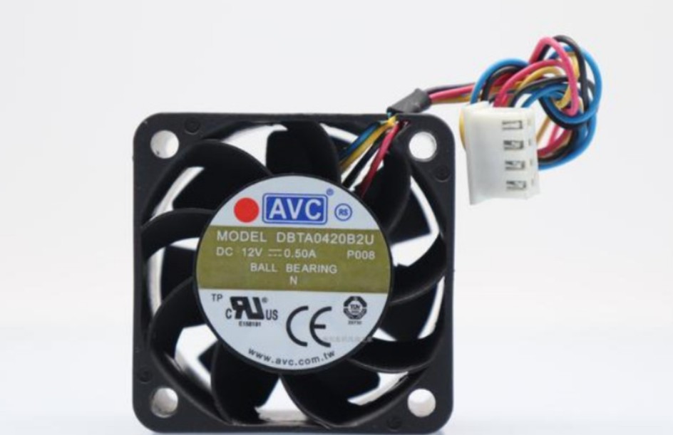 AVC 4020 12V 4cm厘米 4线PWM温控风扇 DBTA0420B2U/DYTB0420B2S - 实物图