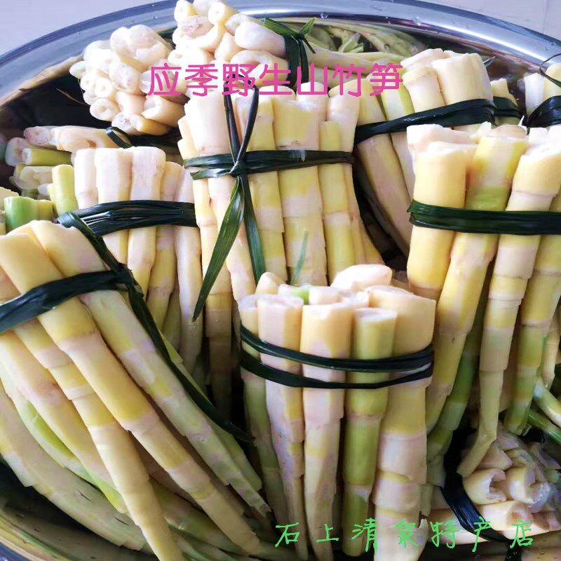 安康石泉新鲜竹笋 现挖应季春笋农家小木水竹笋陕西秦岭高山鲜笋