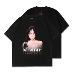 Kikstyo Xiaoxiao Tiger Nanshenmuli Hinazaki Mio Beauty Character Print Direct Print Limited Edition Collaboration Short-Sleeve T-Shirt