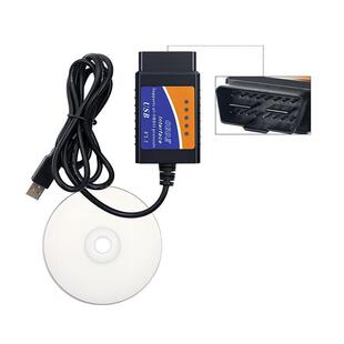 ELM327 USB V1.5 OBD2 Scanner带光盘 OBDII汽车故障检测仪