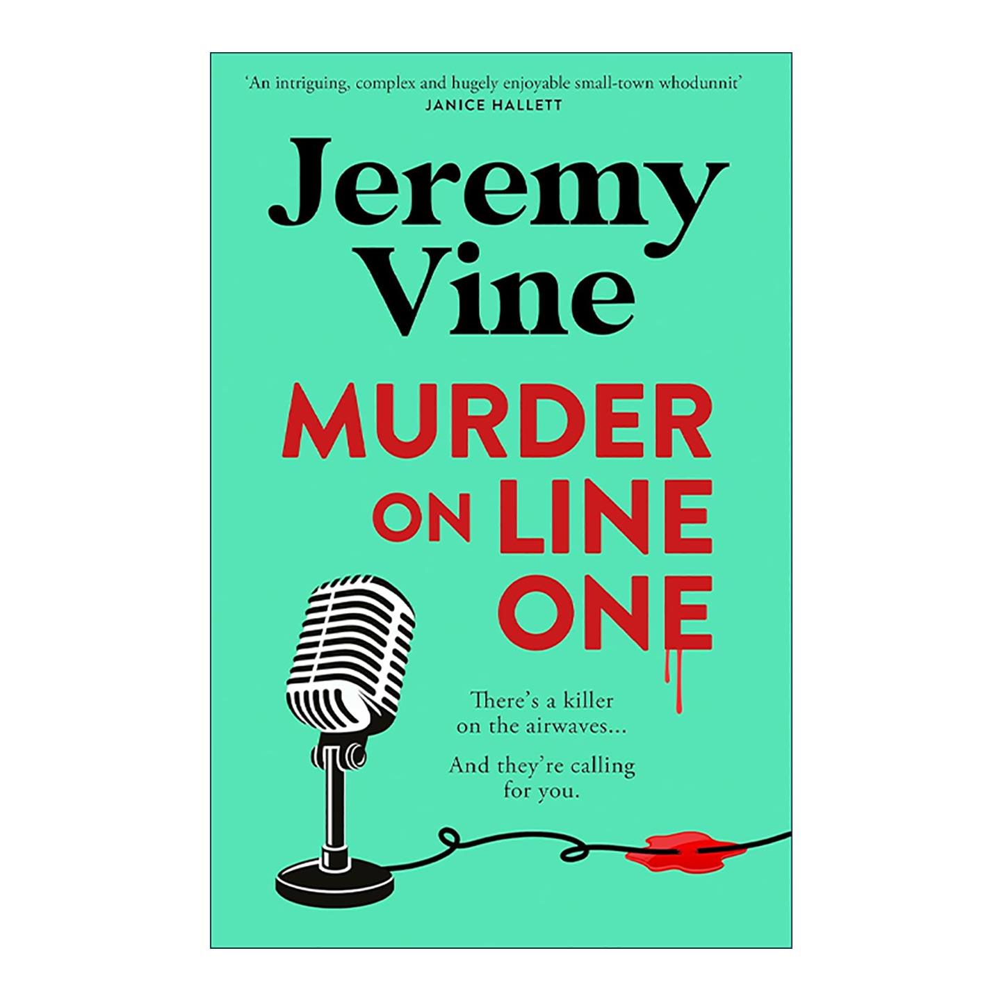 英文原版 Murder on Line One 一号电台谋杀案 Jeremy Vine 畅销侦探推理小说 英文版 进口英语原版书籍