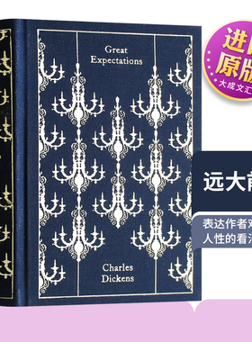 Great Expectations 英文原版 远大前程 孤星血泪 企鹅经典布面精装狄更斯小说 附插画 英文版书籍 进口英语书籍