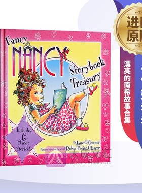 英文原版绘本 漂亮的南希故事合集 英文版 Fancy Nancy Storybook Treasury 小俏妞希希 I Can Read系列 儿童英语启蒙阅读书籍