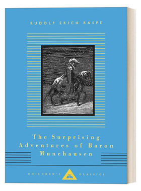 英文原版 The Surprising Adventures of Baron Munchausen 吹牛大王历险记 Everyman精装收藏版 儿童经典系列 英文版 进口英语原