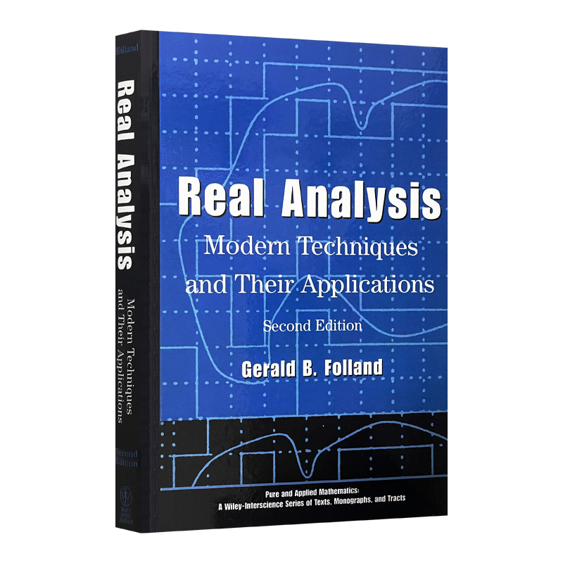 英文原版 Real Analysis 实分析 精装第2版 美国华盛顿大学教授Gerald Folland 英文版 进口英语原版书籍
