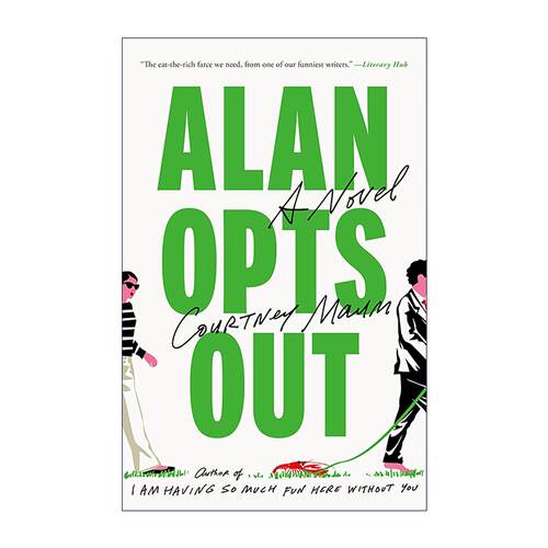 英文原版 Alan Opts Out 退场的艾伦 精装 英文版 进口英语原版书籍
