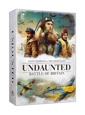 英文原版 Undaunted Battle of Britain 无畏 不列颠战役 双人战争卡牌游戏 英文版 进口英语原版书籍