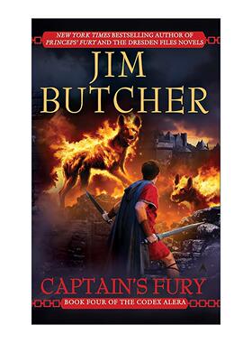 英文原版 Captain's Fury Codex Alera 04 阿莱拉法典系列4 船长之怒 奇幻小说 英文版 进口英语原版书籍