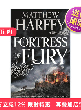 英文原版 Fortress of Fury 伯尼西亚编年史7 狂怒堡垒 Matthew Harffy畅销历史冒险小说 英文版 进口英语原版书籍