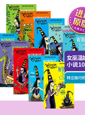 儿童英文原版 女巫温妮系列小说10册 Winnie the Witch 吴敏兰书单温妮女巫魔法绘本 Winnie and Wilbur