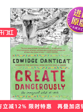 英文原版 Create Dangerously Vintage Contemporaries 危险的创作 移民艺术家的作品 Edwidge Danticat 英文版 进口英语原版书籍