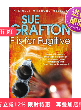 英文原版 F is for Fugitive 亡命者 侦探推理悬疑小说 苏·格拉夫顿字母系列作品 Sue Grafton 英文版 进口英语原版书籍