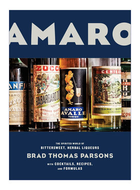 英文原版 Amaro 鸡尾酒调制指南 精装 英文版 进口英语原版书籍