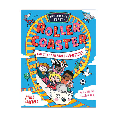 英文原版 The World’s First Rollercoaster 过山车及其余事物的发明故事 蓝彼得图书奖得主Mike Barfield 进口英语原版书籍