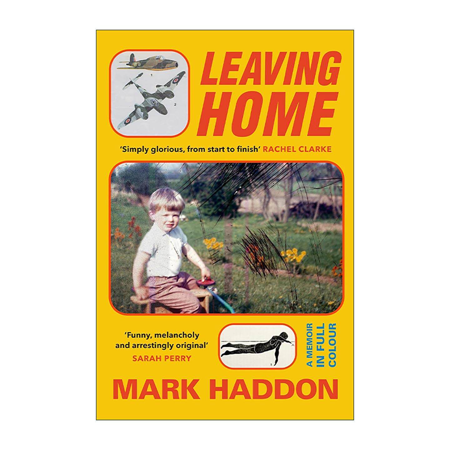 英文原版 Leaving Home 离家 马克哈登 全彩图文回忆录 精装 深夜小狗神秘事件作者 原生家庭 童年创伤 艺术救赎 自我成长 英文版