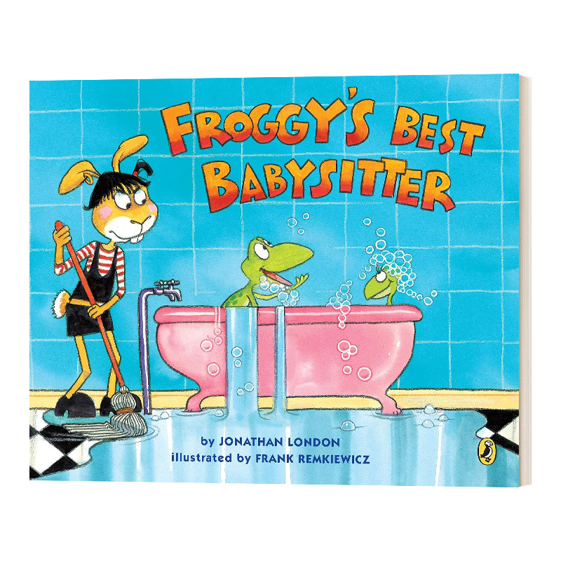 英文原版 Froggy's Best Babysitter 青蛙小吉 英文版 进口英语原版书籍儿童图书
