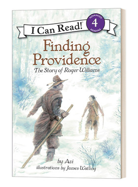 正版 Finding Providence: The Story of Roger Willia 英文原版绘本i can read 4系列小学课外读物4-8岁分级读物