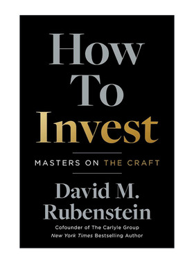 英文原版 How to Invest 如何投资 来自投资大师的建议 大卫·鲁宾斯坦 英文版 进口英语原版书籍