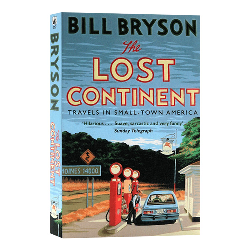 The Lost Continent 英文原版 失落的大陆 布莱森旅行随笔系列 Bill Bryson 英文版进口英语书籍